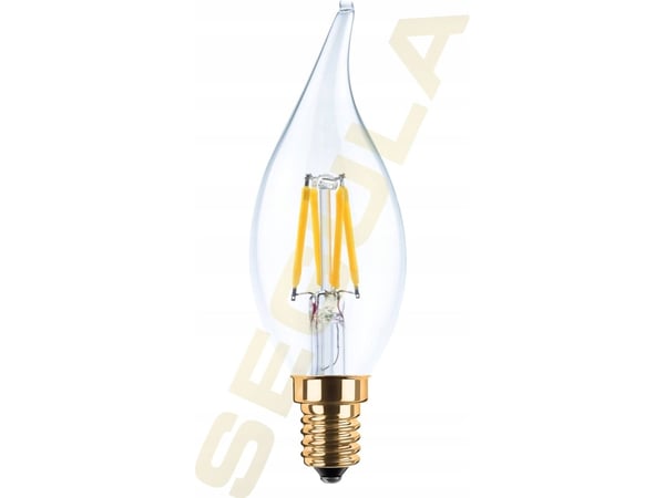 Segula 55206 LED-lampe Varm hvit 2200K 3,2W E14 F