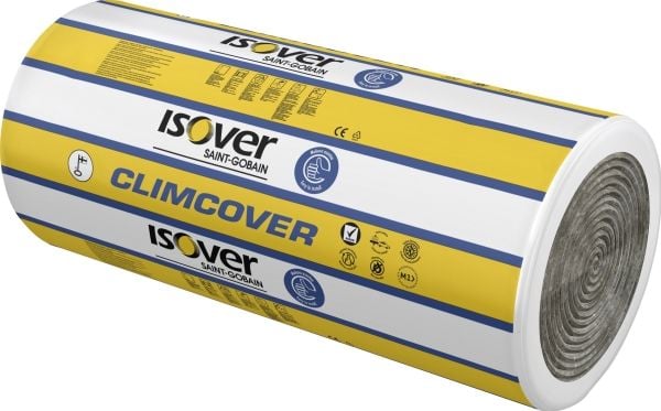 Lasivillalevyt alumiinifoliolla, Isover, 2x120x1000
