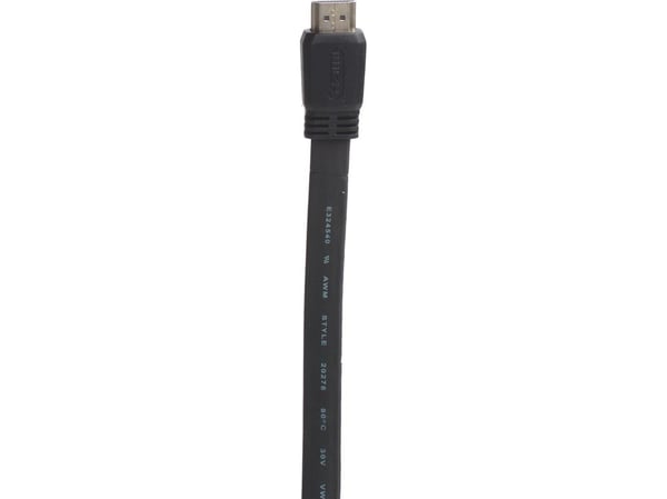 Connectech Good Quality - High Speed - HDMI-kabel med Ethernet - HDMI hann til HDMI hann - 10 m - flat