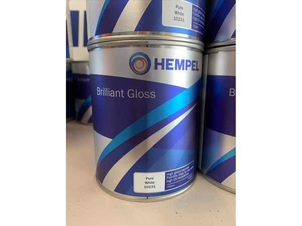 Hempel Brilliant Gloss 10231 Pure White 0,75 l