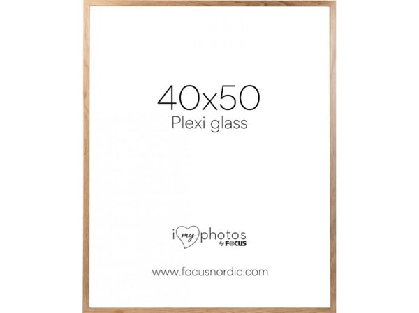 Bilde/ramme Focus Focus Soul eikefiner 40x50 plexi