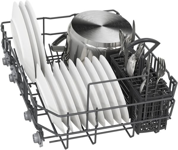 Siemens iQ100 SZ36BH00, Fullstendig innebygget, Slimline (45 cm), Grå, Knapper, 1,75 m, 1,65 m