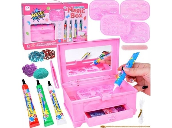 Jokomisiada Kreativt sett for smykkefremstilling perler Magic light ZA5465