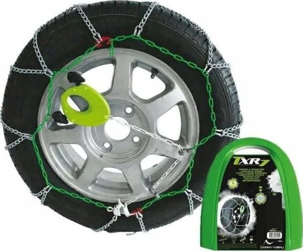 Green Valley Snøkjettinger TXR7 7 mm- (130) - 215/80-14, 205/80-15, 235/65-15, 235/70-15, 255/60-15, 275/50-15, 205/75-16, 215/70-16, 225/65-16, 23...
