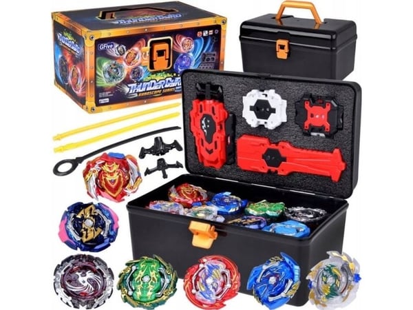 Suuri 8-levyinen laukaisulaite GYRO spinner tapauksessa ZA5462