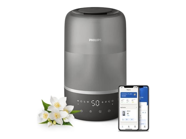 Philips Series 1000 HU1510 - Luftfukter - bordtopp - trekullgrå