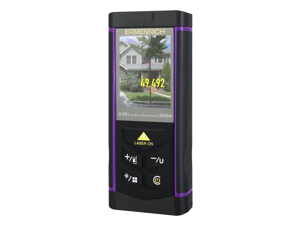 Ermenrich PRO LR200 laser-meter med kamera