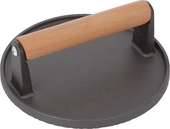 KingHoff STØPEJERNSPRESS FOR GRILLING AV BURGERSTEAKKJØTT 2661