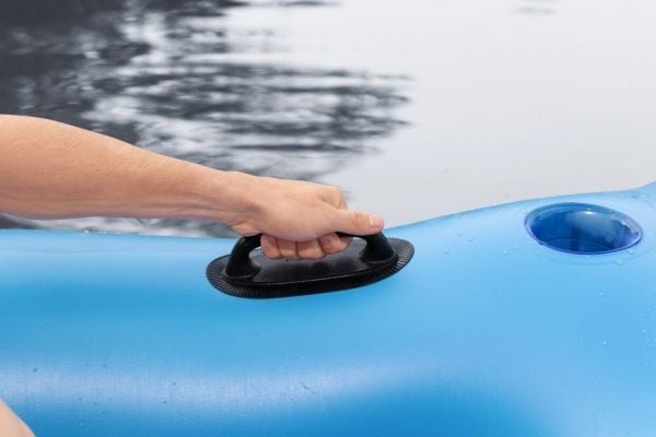 Triton oppblåsbar bade-/svømmemadrass Hydro Force 300/287 cm BESTWAY