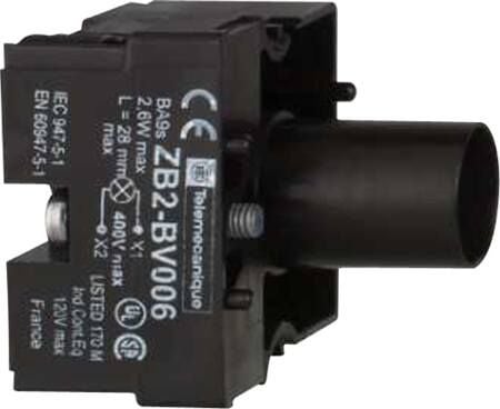 SCHNEIDER ELECTRIC Asennusrunko XACA-sytytysvaloa varten