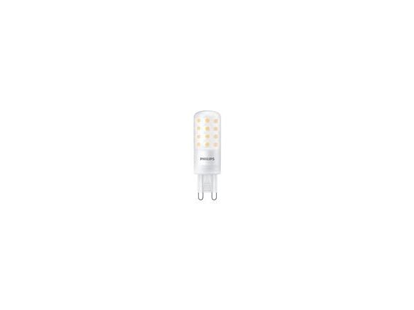 Philips CorePro LED-pennelykt 480lm 4W (40W) G9 827 Dæmpbar