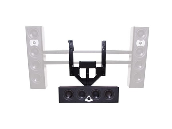 Chief senterhøyttaleradapter - for skjermer 46-65" - svart - Monteringssett - for høyttaler(e) - svart - for Chief MF1, MFCUB, MFCUB700; MFC-serien...
