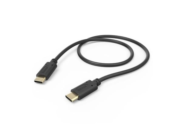 Hama 00201706, 0,5 m, USB C, USB C, USB 2.0, 0,48 Gbit/sek., Sort