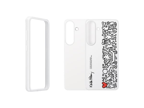 Samsung EF-MS931 - Baksidedeksel for mobiltelefon - termoplast-polyuretan (TPU) - hvit - for Galaxy S25