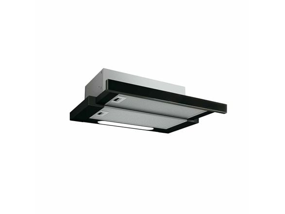 Elica Elite 14 LUX BL/A/60 - Panser - teleskopisk - bredde: 59.8 cm - dybde: 28 cm - ekstraksjon og resirkulasjon (-) - svart