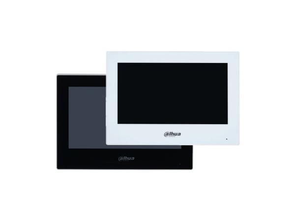 Dahua Lite Series VTH2622G(W)-W - IP intercom station monitor - kabelansluten, trådlös - 802.11b/g/n - 2412 - 2472 MHz - 10/100 Ethernet - vit