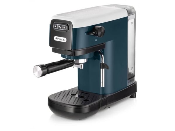 Ariete 1399/11, Espressomaskin, 1,1 l, Malt kaffe, Kaffe pute, 1300 W, Hvit