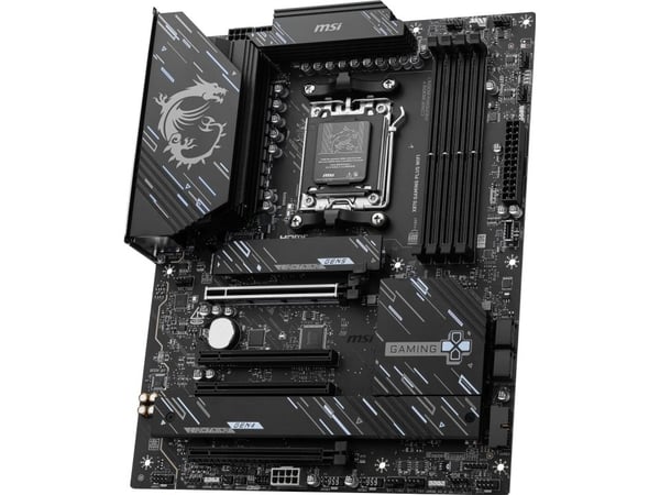 MSI X870 GAMING PLUS WIFI - Hovedkort - ATX - Socket AM5 - AMD X870 Chipset - USB4, USB-C 3.2 Gen 2x2, USB 3.2 Gen 2, USB 3.2 Gen 1 - 5 Gigabit Eth...