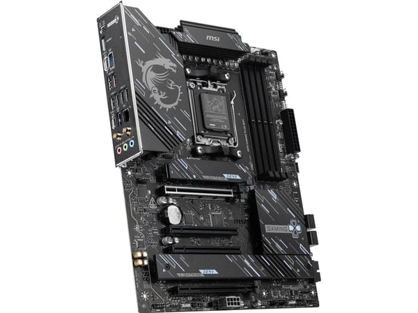 MSI X870 GAMING PLUS WIFI - Hovedkort - ATX - Socket AM5 - AMD X870 Chipset - USB4, USB-C 3.2 Gen 2x2, USB 3.2 Gen 2, USB 3.2 Gen 1 - 5 Gigabit Eth...