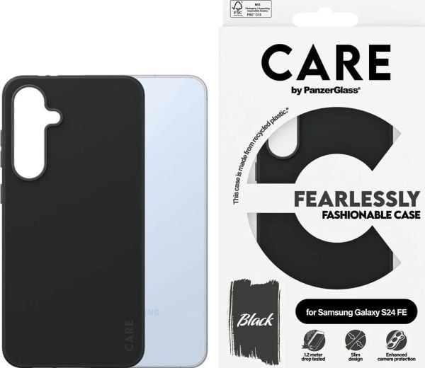 CARE by PanzerGlass Fearlessly - Bagsidecover til mobiltelefon - lajittelu - Samsung Galaxy S24 FE:lle