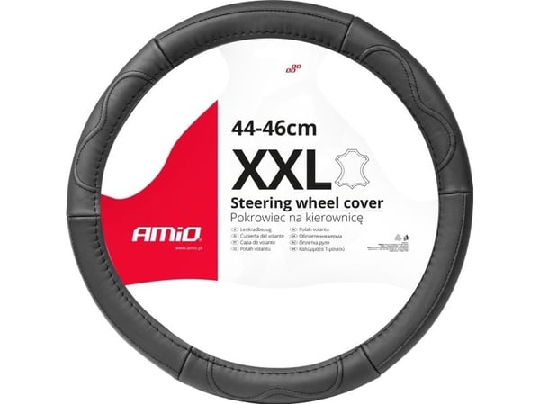 AMiO skinn-trekk til bilratt XXL 44–46 cm swc-49-xxl amio-03554 AMiO skinn-trekk til bilratt XXL 44–46 cm swc-49-xxl amio-03554