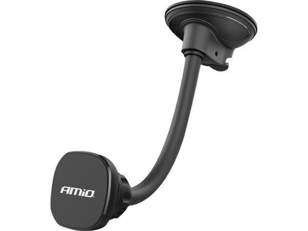 AMiO magnetisk telefonholder til bil, til frontrute/dashbord (amio-03789)