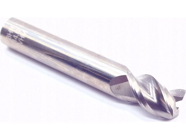 Baildon DIN 6527 K FWP3A 14 mm hardmetallfreser, VHM TiAlN, Z3, 75-14 mm