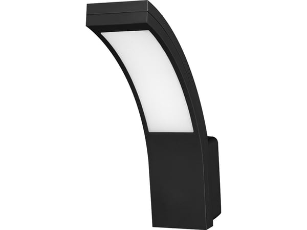 Vegglampe Orno PIRYT LED 10W, hagelampe 800lm, IP54, 4000K, sort