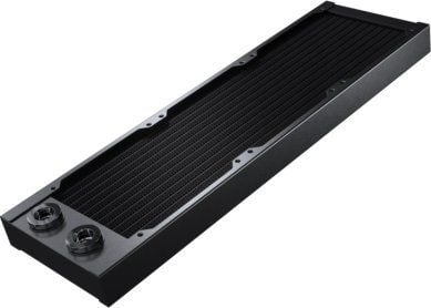 Phanteks GLACIER EZ-FIT 360RAD-30, Radiator, Kopper, Rustfritt stål, Sort, Universell, 807 g, 2 stykker