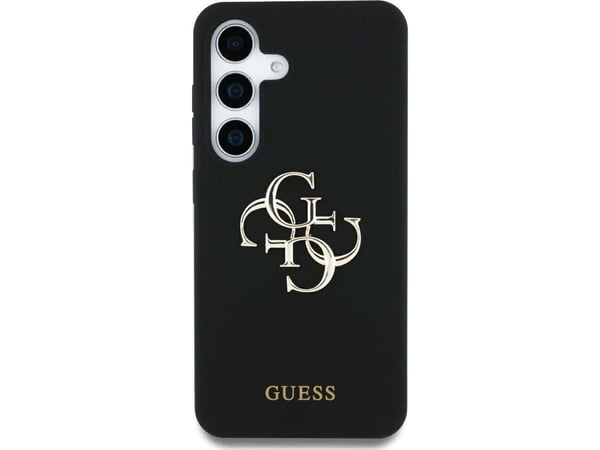 Veske Guess Silikon Big 4G Logo Bottom Script Samsung Galaxy S25 Ultra svart