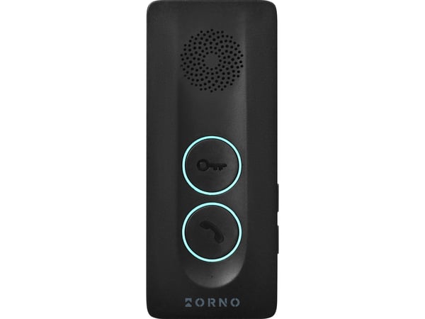 Orno Unifon trådløs dørtelefon uten håndsett for utvidelse av LEKIO-sett, svart