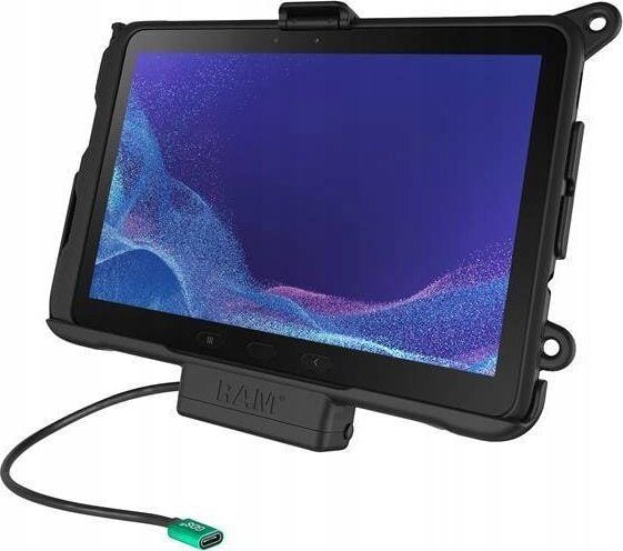 RAM Mounts RAM-HOL-SAM52CPU, Samsung, Tab Active4 Pro & Tab Active Pro, USB Type-C, Svart, Grön
