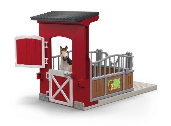 schleich FARM WORLD 42724, Dyr, Buildings, Farm animals / farm toys, Horse Stable, Horses, 3 år, Flerfarget