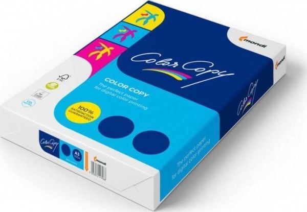 Mondi Color Copy, Laser-/Inkjet-utskrift, A4 (210x297 mm), Matt, 150 ark, 280 g/m², Hvit