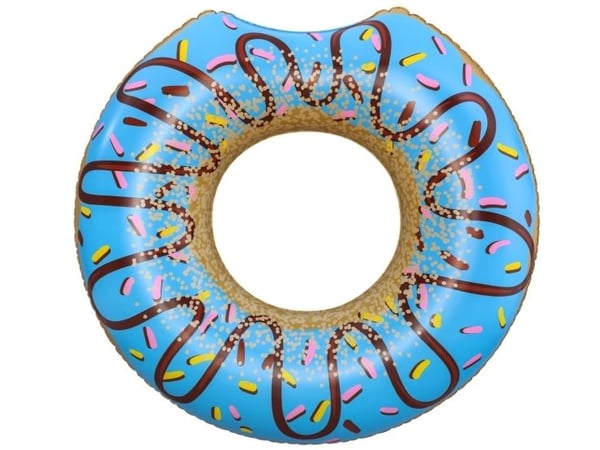 Simring 107 cm ''Donut'', Blå