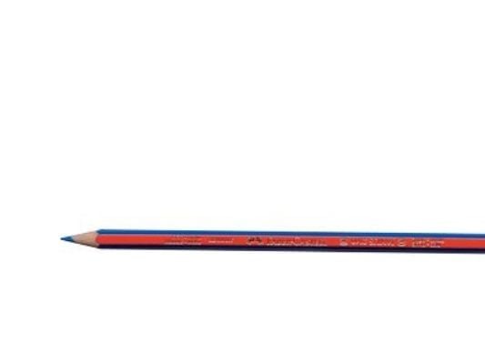 Faber-Castell 2160 - Twintip-penna - röd, blå