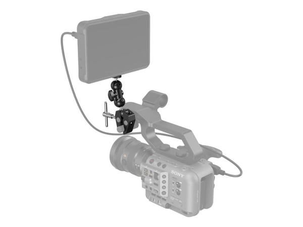 SmallRig 4373, Kiinnityspuristin, musta, Alumiini, Ruostumaton teräs, 1/4-20", 238 mm, 92 mm