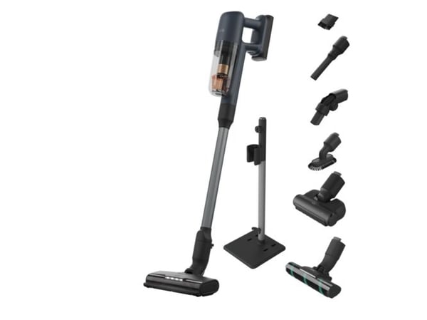 AEG AP71A142XN, Uten pose, Blå, Aluminium, Resirkulert plast, Tørr, Hygieniefilter, Filtrering