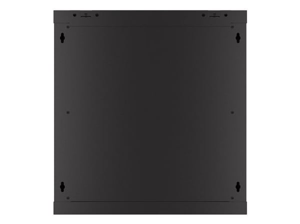 Lanberg - Rack skap - veggmonterbar - svart, RAL 9004 - 12U - 19"