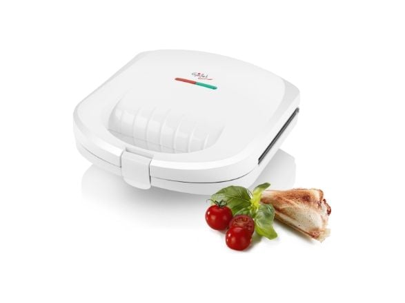 Gallet smörgåsgrill GALCRO625 | 800 W | 1 våffelplatta | 2 bakplattor | vit