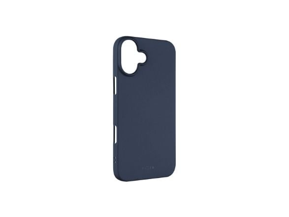 Fixed Story - Baksidesskydd för mobiltelefon - gummibelagd - mjukt gummi - blå - för Apple iPhone 16 Plus