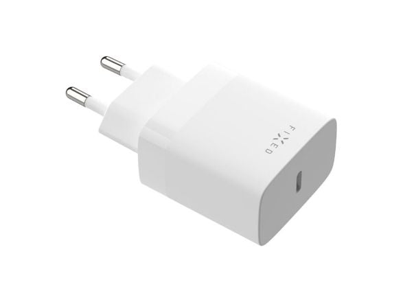 FIXED - Strömadapter - 30 Watt - PD 3.0 (USB-C) - vit