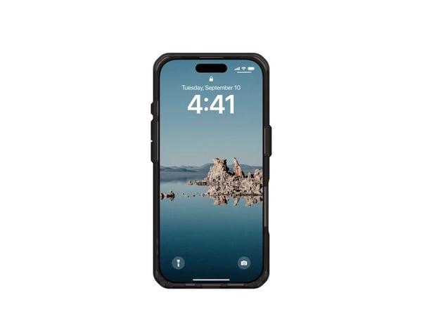 Urban Armor Gear Plyo, Etui, Apple, iPhone 16 Pro, 16 cm (6.3"), Svart
