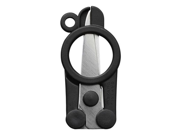 Fiskars 1075352, Vuxen, Rakt snitt, Single, Svart, Rostfritt stål, Rostfritt stål, Universal