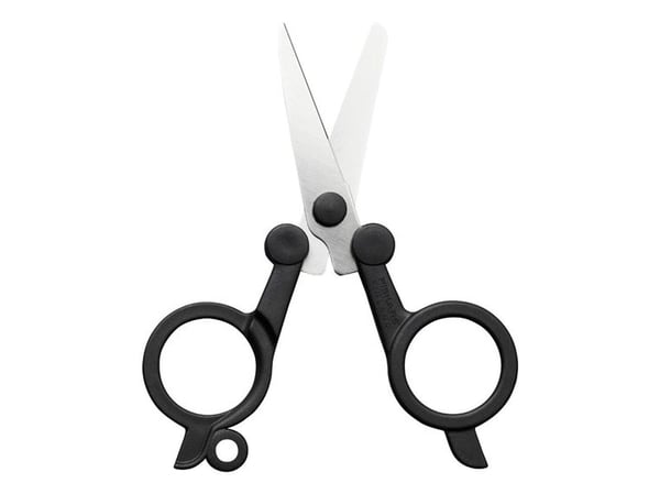 Fiskars 1075352, Voksen, Rett kutt, Enkelt, Svart, Rustfritt stål, Rustfritt stål, Universal