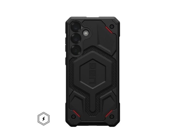 Urban Armour Gear Monarch Pro Kevlar, deksel, Samsung, Galaxy S25 Plus, 17 cm (6,7"), sort