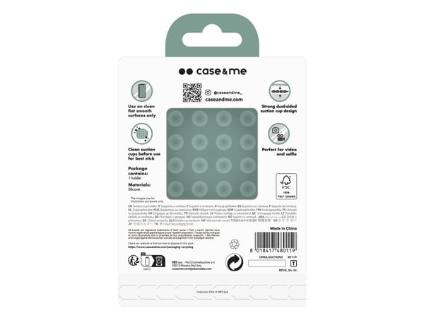 SBS CMSILSUCTION2, Mobiltelefon/smarttelefon, Passiv holder, Universell, Grønn