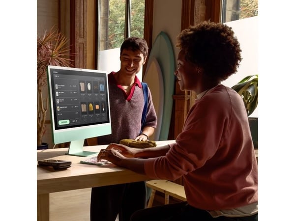 Apple iMac , 59,7 cm (23.5"), 4.5K Ultra HD, Apple M, 16 GB, 256 GB, macOS Sequoia
