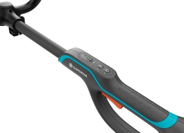 Gardena 14703-55, 2-i-1 hekke- og trådkutter, Nylontråd, D-sløyfet håndgrep, Grå, Batteri, 18 W - SOLO