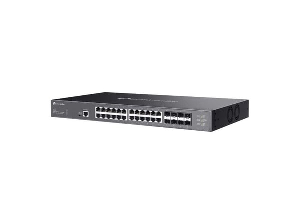 TP-Link Omada SX3832, Håndtert, L2/L2+, 10G Ethernet (100/1000/10000), Rack-montering, 1U